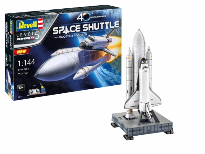 Set in plastica Space Shuttle & Razzi Booster