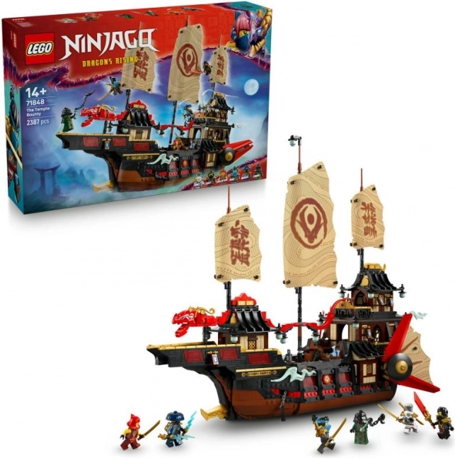 Premio del Tempio - LEGO NINJAGO Nave per fan da 14 anni