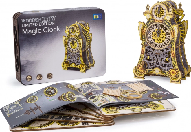 Orologio Magico in Legno Edizione Limitata 3D Puzzle