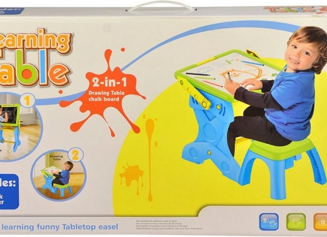 Lavagna per disegno con cavalletto