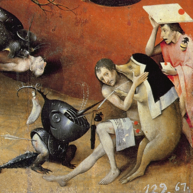 Calendario per appunti Hieronymus Bosch 2026