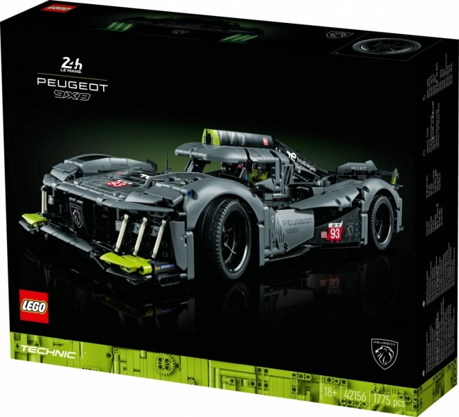 Hipersportiva Ibrida PEUGEOT 9X8 Le Mans 24H LEGO Technic