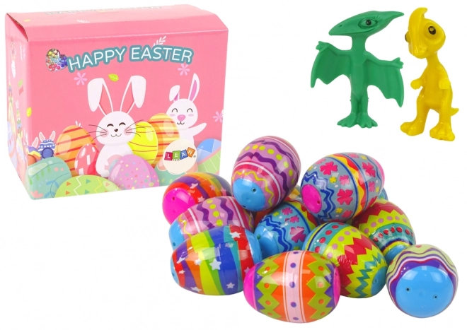 Set di Giocattoli Pasquali Uova di Pasqua Con Dinosauri