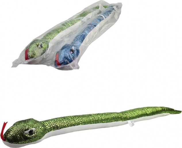 Serpente di peluche verde 95 cm