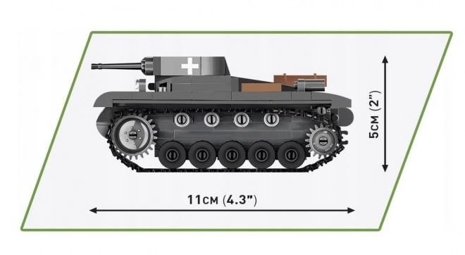 Klocki COBI Panzer II Ausf. A