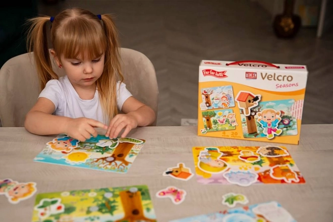 Pexi velcro puzzle - Le stagioni