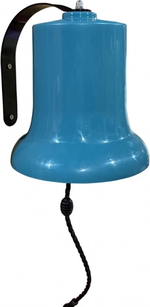Campanello XXL turchese per parchi giochi per bambini