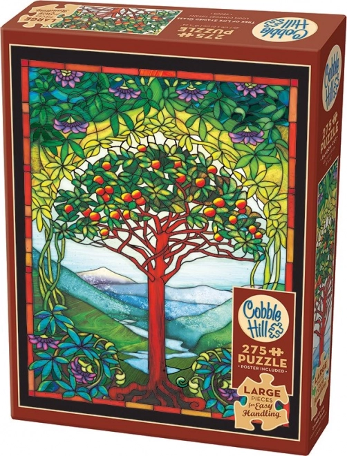 Puzzle Vetri Colorati Albero della Vita XL 275 pezzi