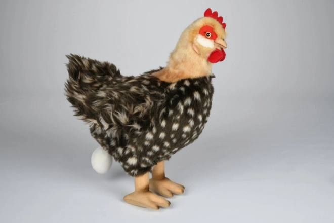 Gallina di peluche con uovo 35 cm