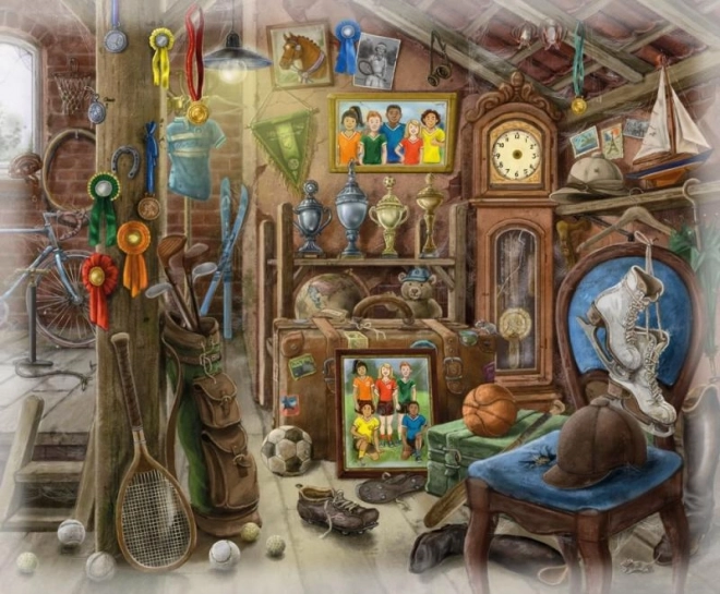 Ravensburger Puzzle Uscita Villa Spettrale