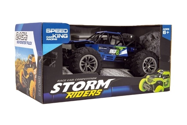 Auto RC Buggy Terreno Blu 22cm