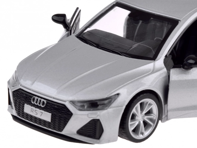 Modellino Auto Audi RS 7 Sportback in Metallo Scala 1:35 con Luci e Suoni