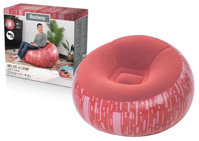 Poltrona gonfiabile rossa Bestway