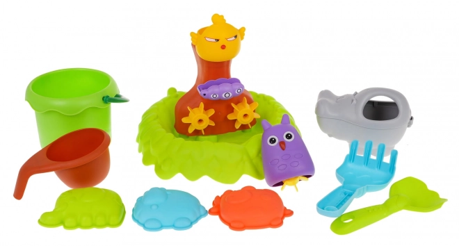 Mega set sandbox con funzione d'acqua