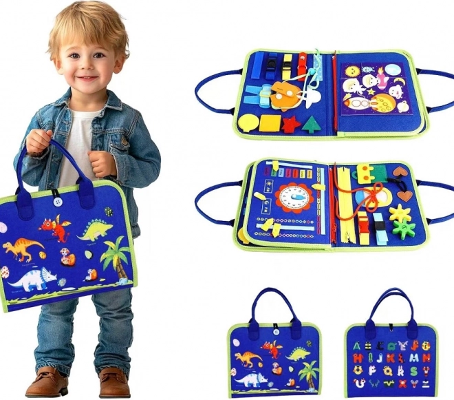Busy book sensoriale Dinosauri 4 – 2Kids Toys
