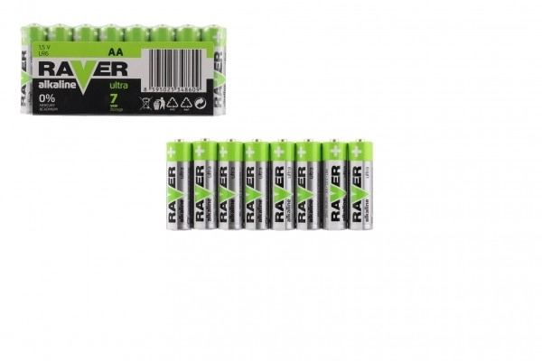 Batterie Alkaline Ultra AA 1.5V - Confezione da 8