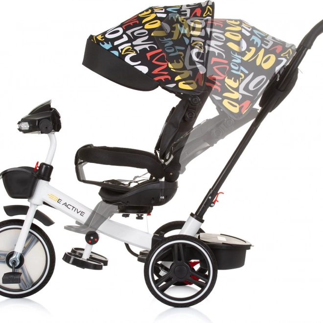 Triciclo con tettoia 2 in 1 Be Active Love