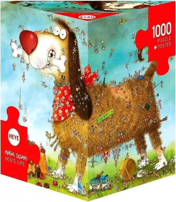 Puzzle Vita da Cani HEYE 1000 pezzi