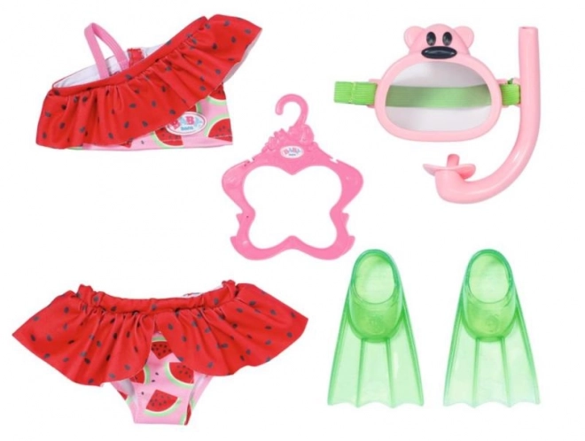 Set snorkeling BABY Born, 43 cm