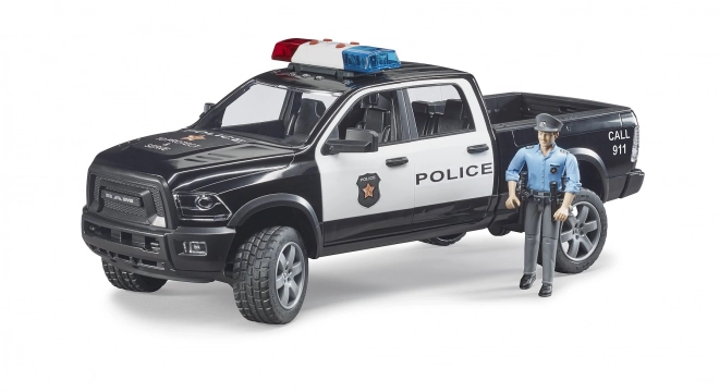 Jeep Wrangler Rubicon Polizia con Figurka