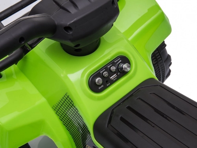 Quad su batteria JS320 verde