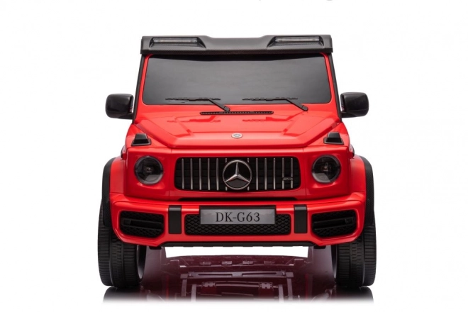 Auto elettrico a batteria per bambini Mercedes G63 XXL rosso 4x4