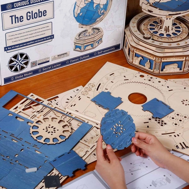 Puzzle Globe 3D in Legno ROKR