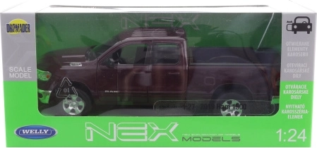 Modello auto Ram 1500 metallico-plastico 1:24