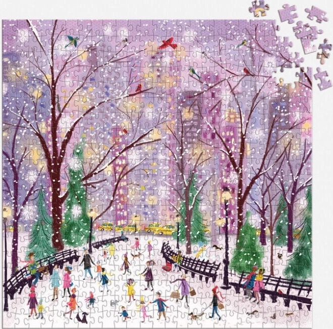 Puzzle Galison Notte Nevosa 500 Pezzi