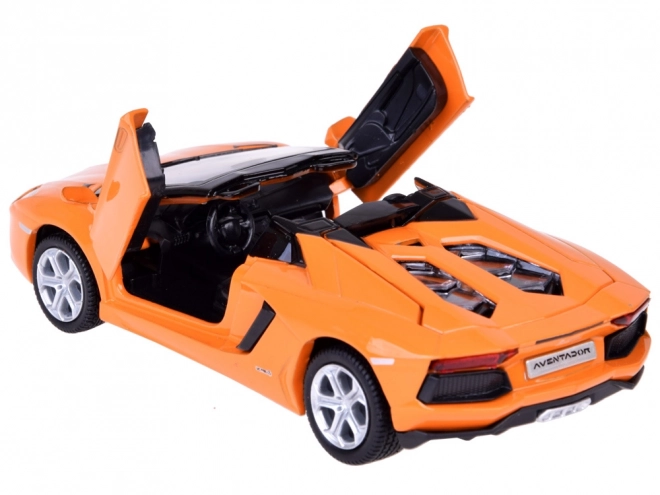 Auto modello Lamborghini Aventador Roadster interattivo