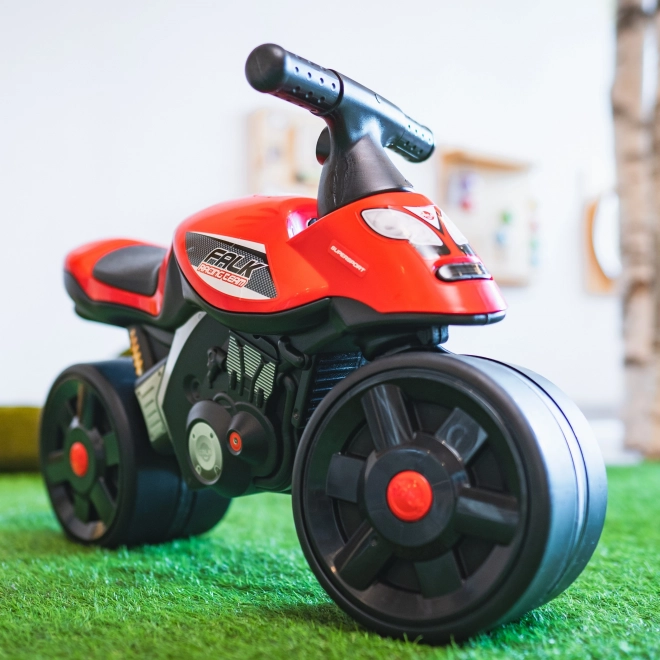 Jeep Racing Rosso Ruote Larghe per Bambini da 2 Anni