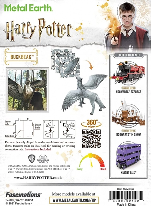 Puzzle 3D Harry Potter Klofan di METAL EARTH