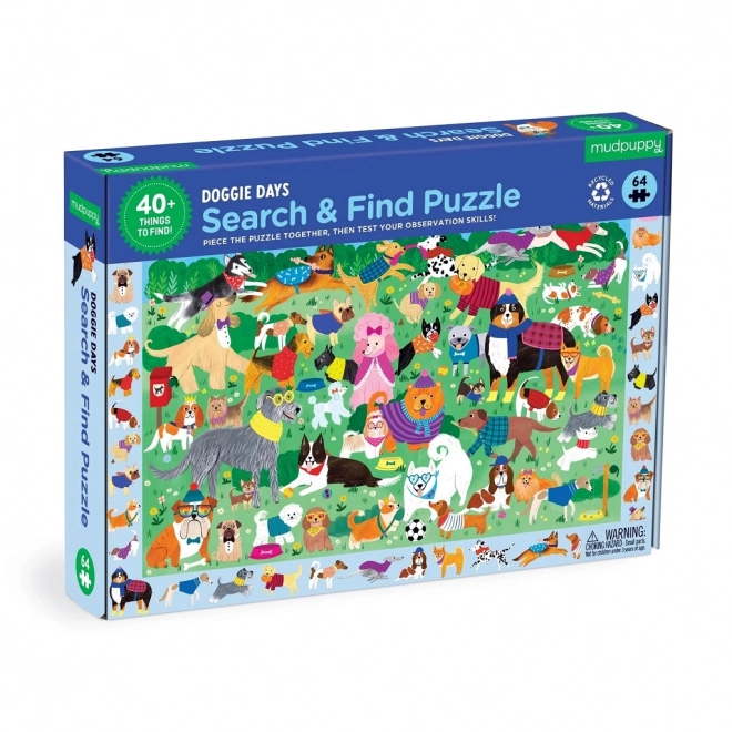 Puzzle Cane Giorno di Mudpuppy