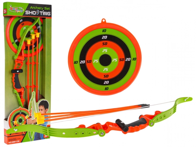 Kit di Tiro con Arco e Bersaglio per Bambini