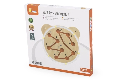 Gioco da parete in legno per bambini