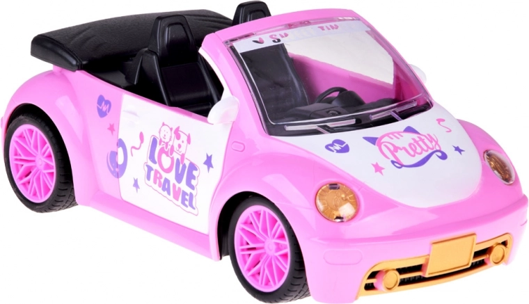 Design rosa e alla moda per bambole