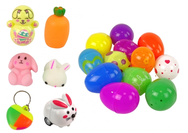 Set Uova di Pasqua Fidget Toys con Borsetta Coniglio