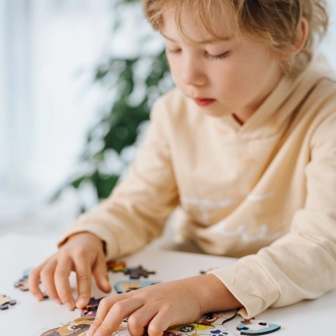 Puzzle di legno 50 pezzi Paw Patrol