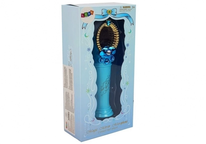 Specchio Magico con Microfono e Luci LED Blu