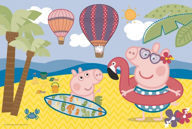 Puzzle Maxi Vacanze PEPPA PIG 24 Pezzi