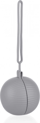 Custodia in silicone per ciuccio richiudibile, Dove Grey