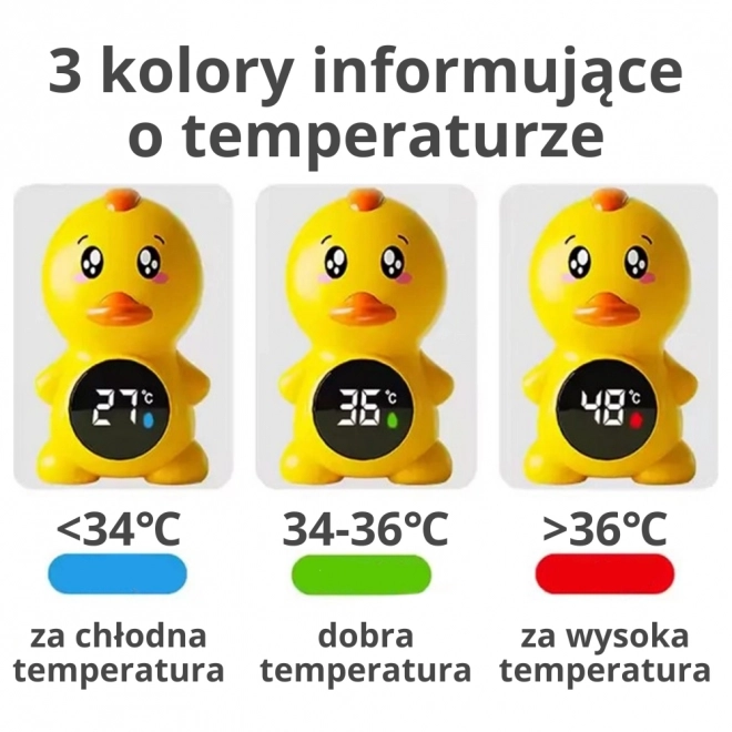 Termometro per acqua anatra Woopie