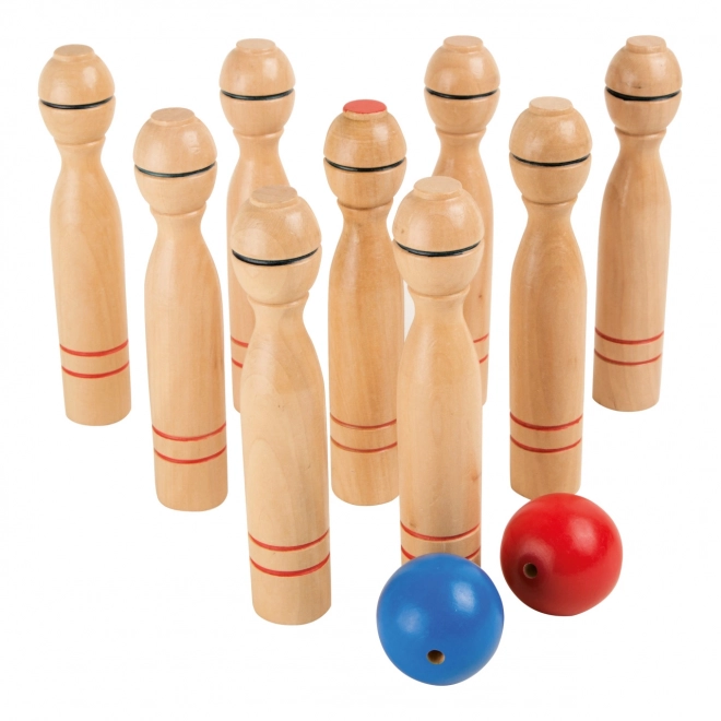 Mini bowling di legno Small Foot