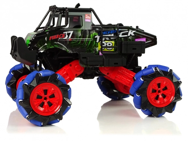 Telecomandato off-road deriva auto 1:16 2.4G 360 gradi di rotazione – Verde