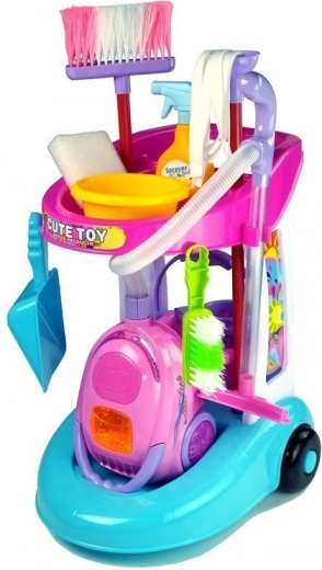 Carrello di pulizia colorato