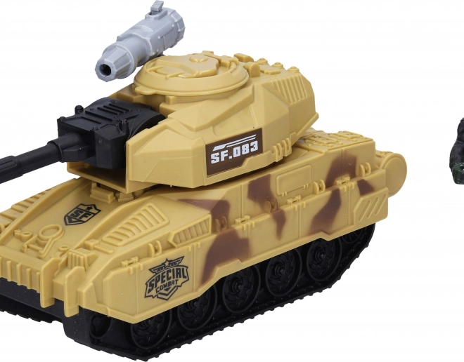 Carro armato con figura 25 cm