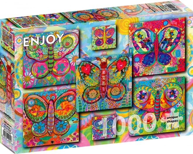 Puzzle 1000 pezzi Farfalle