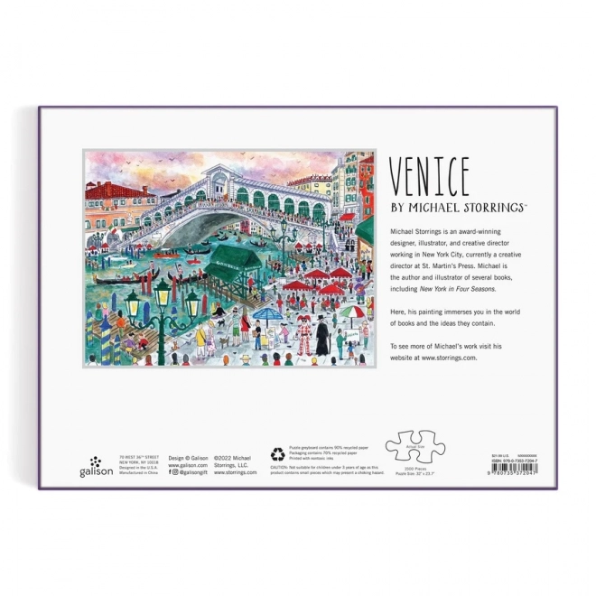 Puzzle Venezia Michael Storrings 1500 Pezzi