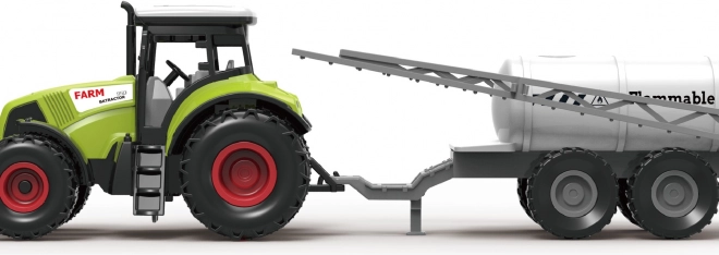 Trattore con rimorchio irroratore 31 cm