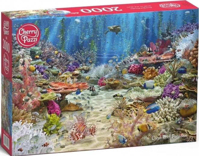 Puzzle Cherry Pazzi Barriera Corallina Paradise 2000 Pezzi